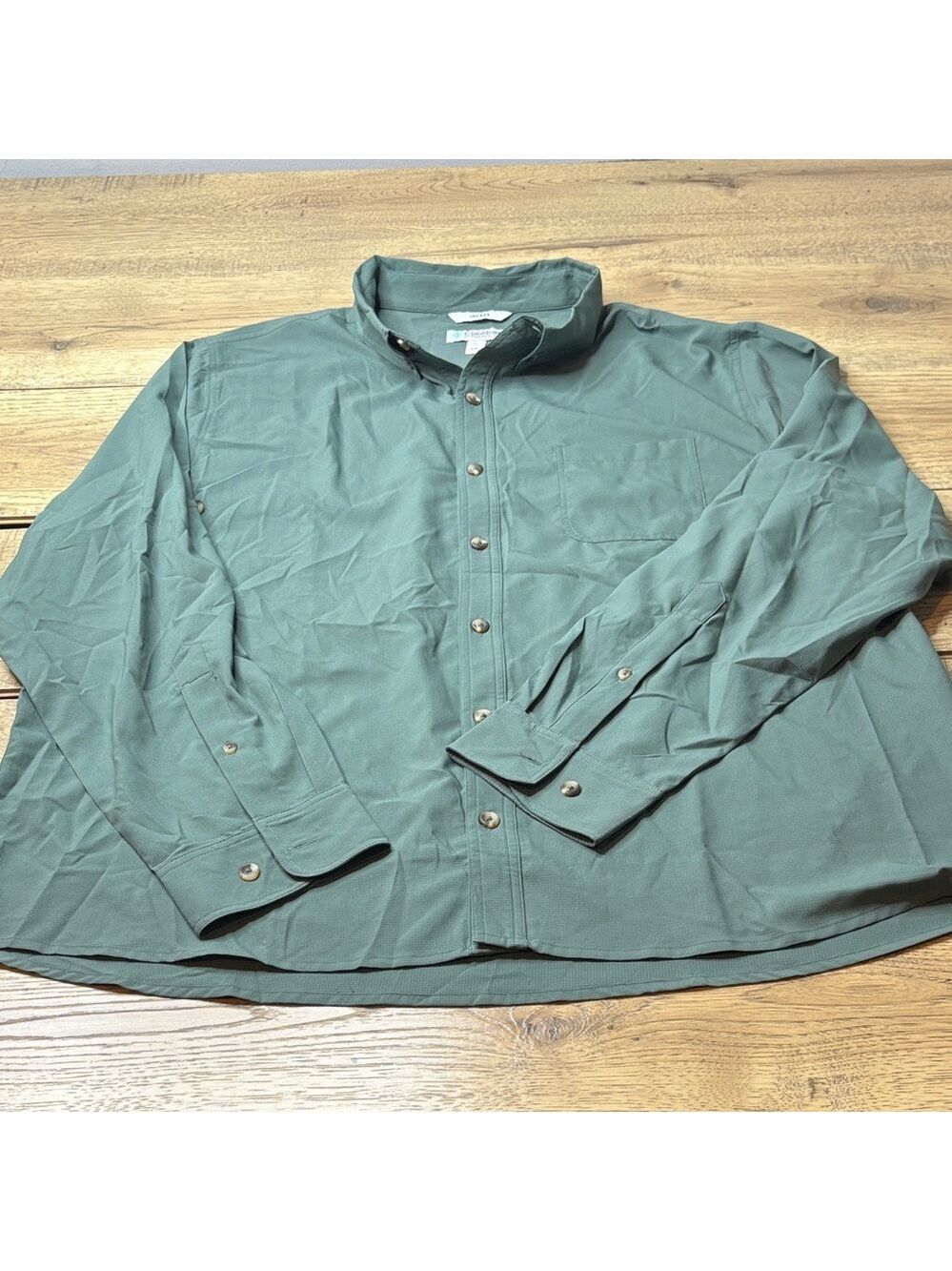 Men’s Coolibar Green Sun Protection Shirt Size XXL- NWOT
